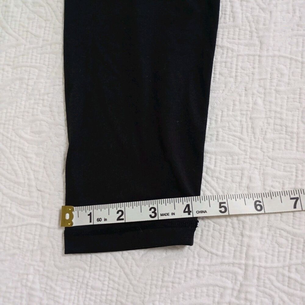 Womens Maternity Leggings Size M Black - Picture 8 of 9